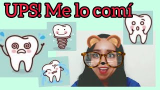 7 Qué hacer si me tragué mi propio diente o implante dental Me comí mi diente 😱 [upl. by Therron]