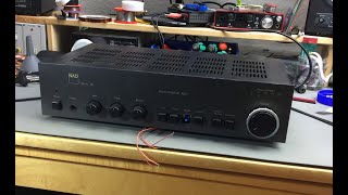 NAD 3020 Series 20 Vintage Amplifier Repair [upl. by Atekehs]