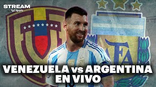 EN VIVO 🔴 VENEZUELA vs ARGENTINA  Eliminatorias Sudamericanas  Vivilo en TyC Sports [upl. by Mateo]