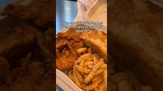 Trying Raising Cane’s Chicken Tenders food shorts [upl. by Hayman]