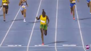 IS BRIANNA LYSTON THE NEW USAIN BOLT  12 YEAR OLD RUNS 2342s in WOMENS 200m [upl. by Kriss]