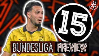 Bundesliga Preview 15  Predictions Aufstellungen amp Topspieler🏆🔥 [upl. by Rol]