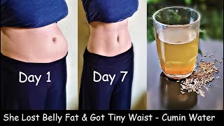 Drink Cumin Water Daily amp Lose Belly Fat in 1 WEEK  Weight Loss Jeera Water  No Diet No Exercise [upl. by Peursem]