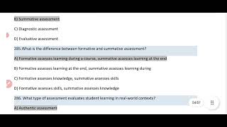 SST FPSC past paper  SST Education MCQS  SST pedagogy mcqs [upl. by Kosiur]