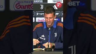 juventus THIAGO MOTTA SPOILERA LA FORMAZIONE CONTRO IL genoa [upl. by Appolonia]