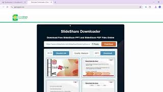 SlideShare Downloader  How To Download SlideShare Without Login  Download SlideShare PPTPDF Free [upl. by Matusow]