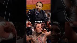 Stephen A Smith picks Tank vs Haney boxing [upl. by Akila]