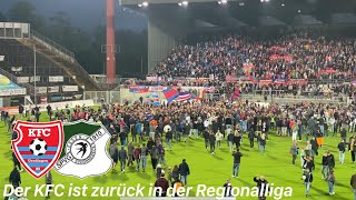 KFC Uerdingen vs SPVG Schonnebeck  Uerdingen feiert die RegionalligaRückkehr [upl. by Sidoeht872]