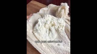 Queso mozarella casero 🤤 shortsviralrecetas shortsviral [upl. by Adiuqram]