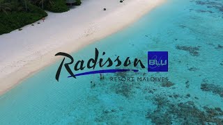 Radisson Blu Resort Maldives  Island Tour [upl. by Ydarg]