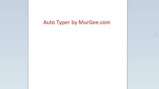 Auto Type with Auto Typer instead of Copy Paste to for Data Entry Accuracy [upl. by Edijabab]