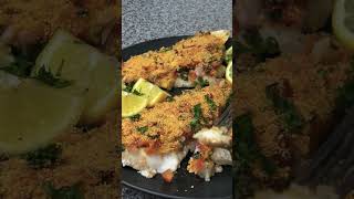 Crispy Baked Fish Recipe  The Aziz Kitchen Shorts [upl. by Aimat]