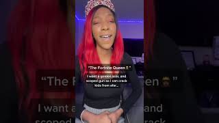 The Fortnite Queen  Material Girl Material Gworl Saucy Santana FORTNITE remix fortnite KeepUpRadio [upl. by Pani]