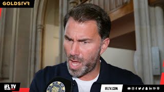 F OFF OSCAR DE LA PLONKER  EDDIE HEARN TAKES SHOTS AT DE LA HOYA BEN SHALOM amp SIMON JORDAN [upl. by Eirrak]