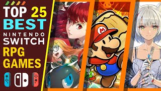 Top 25 Best RPG Games on Nintendo Switch [upl. by Norraa]