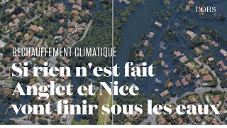 Réchauffement climatique  la modélisation de la montée du niveau des mers qui inquiète [upl. by Alehc]