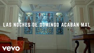 Joaquin Sabina  Las Noches de Domingo Acaban Mal Lyric Video [upl. by Marou139]