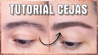 TUTORIAL CEJAS DEPILAR DAR FORMA TRUCOS CONSEJOS Y TIPS  COMO DEPILARSE LAS CEJAS EN CASA [upl. by Ellenuahs]