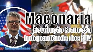 🔴 74 Influências da Maçonaria na Independência dos EUA e Revolução Francesa [upl. by Tsenrae670]