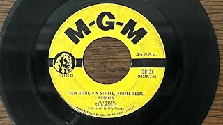 SHEB WOOLEY  SKIN TIGHT PIN STRIPED PURPLE PEDAL PUSHERS 1961 45 RPM [upl. by Ehsom]