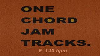 One Chord Jam Track Krautrock Motorik Beat E  140 bpm [upl. by Eiggam]