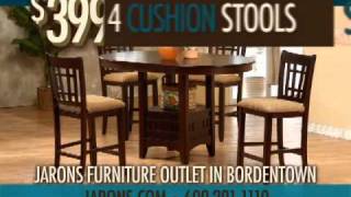 NJ Furniture Outlet  Empire Dinette Sets On Sale  Discount Dining Room Furniture [upl. by Sitoel815]