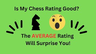 Is My Chess Rating GoodThe AVERAGE Rating Will Surprise You [upl. by Coats543]