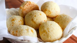 PÃO DE QUEIJO MINEIRO COM POLVILHO AZEDO IGUAL DE PADARIA [upl. by Anella]