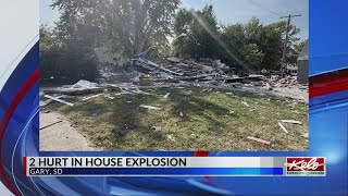 House explosion in Gary SD injures 2 people [upl. by Nyloc]