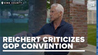 Dave Reichert criticizes state GOPs chaotic convention and opponent endorsement [upl. by Leventhal]