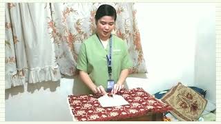 Fundamentals of Nursing Skills lab HANDWASHING AND OPEN GLOVING  Pagay Mary Therese BSN 1A [upl. by Douty131]