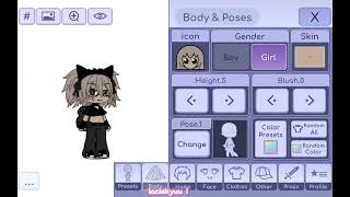 free gacha outfits  3 gacha trending [upl. by Enylhsa]