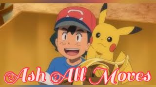 Ash Ketchum All Attacks amp Moves Pokemon [upl. by Sunil]