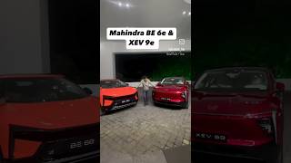 The new Mahindra BE 6e and XEV 9e electric SUVs Which design and colour do you like more [upl. by Luzader]