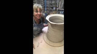 Repairing broken greenware pottery [upl. by Rotciv]