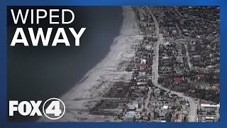 CLOSER LOOK  Fort Myers Beach devastation [upl. by Sonafets632]