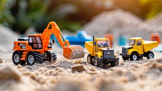 What Do Construction Trucks DO Fun amp Educational Video for Kids [upl. by Ardnuassac]