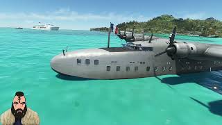 Live Flight Review of the Latecoere 631 Flying Boat [upl. by Ytsirhk614]