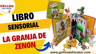 La GRANJA de ZENON Libro SENSORIAL DIDÁCTICO [upl. by Aihsetel]