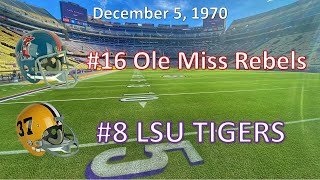 12570  16 Ole Miss vs 8 LSU [upl. by Enos]