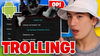 Roblox Brookhaven Hacker Exploit Trolling Script GUI Gameplay 2024 Pastebin [upl. by Enelia]