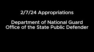 2724 Appropriations [upl. by Earas]