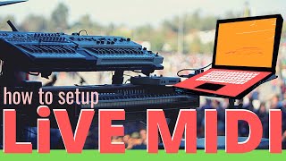 MIDI Setup for Live Stage Performance  MOST DETAILED VIDEO EVER [upl. by Pellikka294]