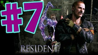 Resident Evil 6 CoOp W Commentary  Jake  P7  Getting WORKED [upl. by Codding]