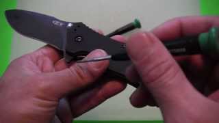 Removing the Torsion Bar from the Zero Tolerance 0350 [upl. by Lonyer]