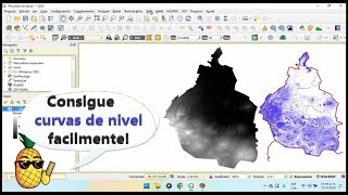 Tutorial Descarga un Modelo Digital DEM INEGI para obtener Curvas de Nivel en QGIS  Facilito [upl. by Nanis487]