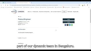 WIPRO OFF CAMPUS HIRING FOR FRESHER EXPERIENCED  PRODUCT ENGINEER BENGALURU INDIA [upl. by Aihsekat]