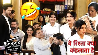 Yeh Rishta Kya Kehlata Hai BTS Abhira Armaans Court Room MASTI  On Location yrkkh [upl. by Staci]