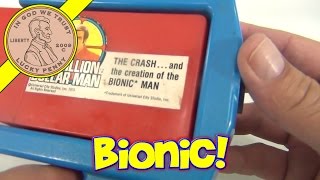 The Six Million Dollar Man Movie Viewer 1973 Kenner Toys  Bionic ManBetter Stronger Faster [upl. by Sylera498]