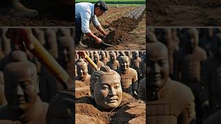 The Terracotta Army Uncovering China’s Ancient Mystery in 60 Seconds  shorts historyshorts [upl. by Anihs]